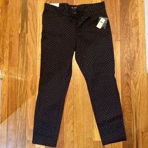 Gap slim city cropped fitted pants